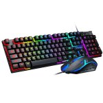 Souris gamer - td� - rgb filaire - 17 boutons - 12 000 dpi - lumineuse led