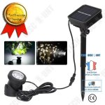 Td spot led solaire dextrieur pour jardin terrassepatio - lampe solaire led tanche rglable changement ...