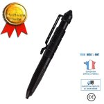 Stylo multifonction - td - aluminium - portable - noir - 15. 2cm