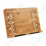 Lutrin de cuisine - td® - support de lecture pliable - 34x24 cm - bambou de haute qualité - ajustable ... Lutrin de cuisine - td® - support de lecture pliable - 34x24 cm - bambou de haute qualité - ajustable ...