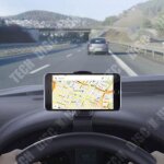 Support universel de gps - td - noir - stabilit - conduite plus facile - 3 - 6. 5 pouces