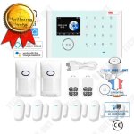 Td� syst�me dalarme intelligent wifi alarme antivol gsm clavier tactile sans fil tuya app alarme intelligente ...