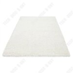 Tapis en peluche - td® - beige crème - 200 x 290 cm - antidérapant - lavable Tapis en peluche - td® - beige crème - 200 x 290 cm - antidérapant - lavable