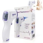 Thermomètre electronique frontal sans contact zentavo infrarouge numerique écran led température haute ... Thermomètre electronique frontal sans contact zentavo infrarouge numerique écran led température haute ...
