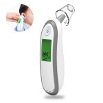 Thermomtre frontal et auriculaire infrarouge zentavo affichage numrique mdical professionnel bb ...