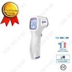 Thermometre infrarouge thermometre medical sans contact pour bb / adulte thermometre digital multifonction ...