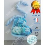 Td® tour de lit bebe tresse fille garçon enfant oreiller coussin respirant serpent tissage noeud décoration ... Td® tour de lit bebe tresse fille garçon enfant oreiller coussin respirant serpent tissage noeud décoration ...