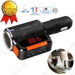 Td� transmetteur bluetooth voiture fm allume cigare musique usb sans fil t�l�phone adaptateur radio chargeur ...