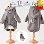 Vtement pour chien - td - pull  capuche - taille xl - coton - rouge