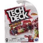 Tech deck fingerboard skateboard world industries war + stickers