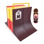 Tech deck - starter set x - connect - vertical wall - skate park + 1 finger skate - À construire et personnali ... Tech deck - starter set x - connect - vertical wall - skate park + 1 finger skate - À construire et personnali ...