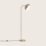Lampadaire bowlen dor�