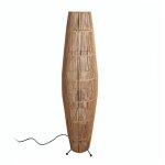 Lampadaire papier tress mahali naturel