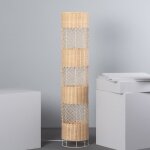 Lampadaire rotin rubra naturel