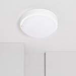 Plafonnier led ext�rieur rond 25w white ip65 �175 mm 4000k blanc neutre