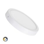 Plafonnier led rond 18w extra - plat cct s�lectionnable �205 mm s�lectionnable (chaud - neutre - froid) ...
