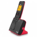 T�l�phone sans fil - spc - 7290 - rouge - 6 niveaux de sonnerie - 20 positions de r�pertoire