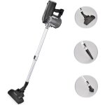 Techwood aspirateur balai filaire 2 en 1 tas - 656 - 600 w - noir et gris