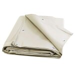 Tecplast bche pour carport ivoire 2x3 m xp640cp - garantie 10 ans - toile pvc tanche pour abri de voiture ...