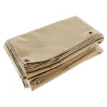 Tecplast toile pergola beige fonc 4x6 m lp506pr - garantie 5 ans - bche pergola ou tonnelle tanche ...