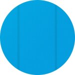 Couverture de piscine - tectake - b�che de piscine ronde film solaire auto - flottant en poly�thyl�ne ...