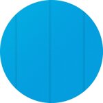 Couverture de piscine - tectake - b�che de piscine ronde film solaire auto - flottant en poly�thyl�ne ...