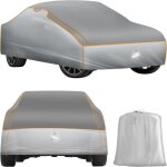 Bache vehicule - tectake - bche de voiture anti - grle impermable et sangle rglable en longueur - ...