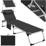 Bain de soleil - tectake - chaise longue transat de jardin aurelie en rglable 6 positions diffrentes ...