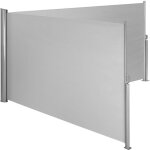 Paravent - tectake - brise vue rétractable de balcon jardin et terrasse occultant double en pvc et aluminium ... Paravent - tectake - brise vue rétractable de balcon jardin et terrasse occultant double en pvc et aluminium ...