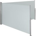 Paravent - tectake - brise vue rétractable de balcon jardin et terrasse occultant double en pvc et aluminium ... Paravent - tectake - brise vue rétractable de balcon jardin et terrasse occultant double en pvc et aluminium ...