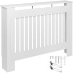 Prot�ge radiateur - tectake - cache - radiateur vila en bois mdf 112 x 19 x 82 cm - blanc