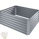 Carre potager - tectake - carré potager galavinsé salvia résistant aux intempéries 120x90x57cm en acier ... Carre potager - tectake - carré potager galavinsé salvia résistant aux intempéries 120x90x57cm en acier ...