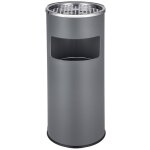 Cendrier - tectake - cendrier pour extrieur et intrieur sur pied avec poubelle et seau intrieur 12 ...
