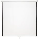 Ecran de projection - tectake - cran de projection pour vidoprojecteur enroulable 110 / 280 cm de diagonale ...