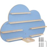 Tectake Étagère murale mylittlestory cloud aspect nuage jusquà 28 tonies avec bandes magnétiques et gestion ... Tectake Étagère murale mylittlestory cloud aspect nuage jusquà 28 tonies avec bandes magnétiques et gestion ...