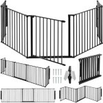 Barriere de securite escalier - tectake - grille de protection pour chemine agni barrire de scurit ...