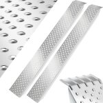 Rampe pour chargement - tectake - lot de 2 rampes dacc�s sven pliables capacit� de 400 kg antid�rapant ...