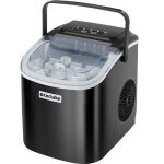 Tectake machine � gla�ons arctic capacit� de 12 l avec 2 tailles de gla�ons bac et pelle � gla�ons inclus ...