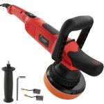 Lustreuse - tectake - polisseuse excentrique 1650  4800 tours par minute ecran numrique avec 1 disque ...