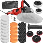 Lustreuse - tectake - polisseuse rotative jusqu?à 3000 tours par minute et set 8 accessoires Lustreuse - tectake - polisseuse rotative jusqu?à 3000 tours par minute et set 8 accessoires