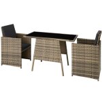 Salon de jardin - tectake - ensemble détente repas dextérieur lausanne 2 personnes pliable et encastrable ... Salon de jardin - tectake - ensemble détente repas dextérieur lausanne 2 personnes pliable et encastrable ...