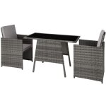 Salon de jardin - tectake - ensemble détente repas dextérieur lausanne 2 personnes pliable et encastrable ... Salon de jardin - tectake - ensemble détente repas dextérieur lausanne 2 personnes pliable et encastrable ...