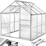Serre de jardin - tectake - serre dextérieur en polycarbonate surface 585 m³ porte coulissante 185 x ... Serre de jardin - tectake - serre dextérieur en polycarbonate surface 585 m³ porte coulissante 185 x ...