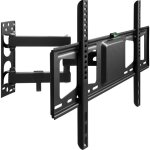 Fixation tv - tectake - support tv mural pour �cran 32 � 100 inclinable orientable vesa 600 x 400 max ...