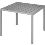 Table de jardin - tectake - table à manger dextérieur maren aspect bois et réglable en hauteur 90 x 90 ... Table de jardin - tectake - table à manger dextérieur maren aspect bois et réglable en hauteur 90 x 90 ...