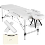 Table de massage - tectake - table de soin pliante et portable 2 zones réglable en hauteur 210 x 95 x ... Table de massage - tectake - table de soin pliante et portable 2 zones réglable en hauteur 210 x 95 x ...
