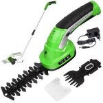 Jardinage - tectake - taille haie électrique 2 en 1 avec tige télescopique réglable en hauteur - vert ... Jardinage - tectake - taille haie électrique 2 en 1 avec tige télescopique réglable en hauteur - vert ...