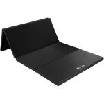 Tapis de sport - tectake - tapis de gymnastique en polyur�thane 240 x 120 x 5 cm - noir