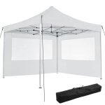 Barnum - tectake - tonnelle de jardin olivia terrasse pliante autoporte rglable 3 x 3 m structure en ...
