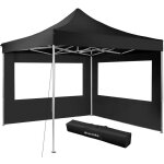 Barnum - tectake - tonnelle de jardin olivia terrasse pliante autoporte rglable 3 x 3 m structure en ...